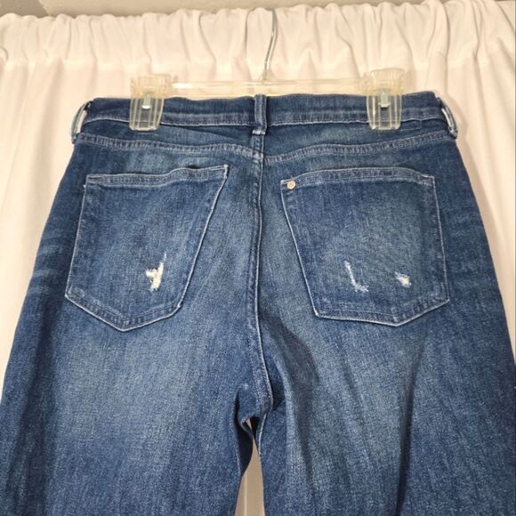 H&M Skinny Fit Coupe Moulante Jeans Distressed 33x32 - Picture 6 of 7